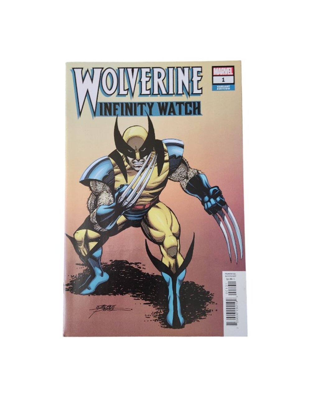 Marvel Wolverine Infinity Watch #1 2019 Variant Cover Comic Book Bagged Boarded